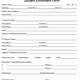 Student Enrollment Form Template Word