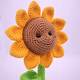 Sunflower Amigurumi Free Pattern