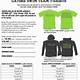 T Shirt Fundraiser Order Form Template