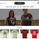 T-shirt Ecommerce Website Templates Free