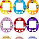 Tamagotchi Pix Faceplate Template