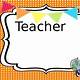 Teacher Name Tag Template