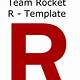 Team Rocket R Template