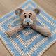 Teddy Bear Lovey Crochet Pattern Free