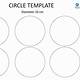 Template For Circles