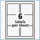 Template For Staples Labels