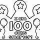 Template Free Printable 100 Days Crown Template