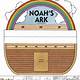 Template Noah's Ark Free Printables