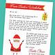 Template Printable Letter Explaining Santa