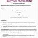 Terms Of Service Agreement Template Free
