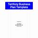 Territory Business Plan Template
