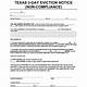 Texas Eviction Notice Template
