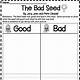 The Bad Seed Free Printable Activities