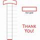 Thermometer For Fundraising Template