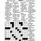 Thomas Joseph Daily Crossword Puzzle Printable