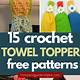 Towel Topper Patterns Free