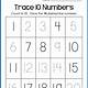Tracing Numbers 1 20 Free Printable