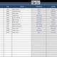 Training Tracker Excel Template