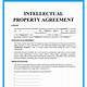 Transfer Of Intellectual Property Rights Agreement Template