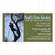 Tree Service Business Cards Templates