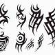 Tribal Tattoo Template
