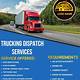 Truck Dispatcher Flyer Template Free