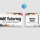 Tutor Business Card Template