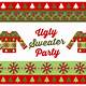 Ugly Christmas Sweater Template Free