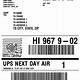 Ups Mailing Label Template