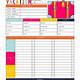 Vacation Planner Template Excel
