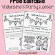 Valentine Day Party Letter To Parents Template
