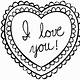 Valentine Heart Coloring Pages Free