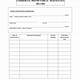 Vehicle Maintenance Forms Template