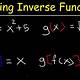 Verifying If Two Functions Are Inverses Of Each Other Calculator