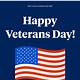 Veterans Day Email Template