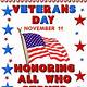 Veterans Day Posters Free Printable