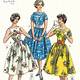 Vintage Dress Patterns 1950s Free