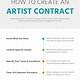 Visual Artist Contract Template