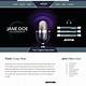 Voice Actor Website Template