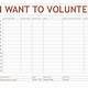 Volunteer Sign Up Sheet Template Google Docs