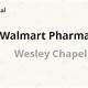 Walmart Pharmacy Wesley Chapel