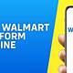 Walmart W2 Form Online