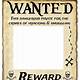 Wanted Pirate Poster Template