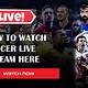 Watch Soccer Games Live Free