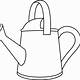 Watering Can Template Free