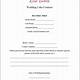 Wedding Cake Contract Template Free