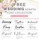 Wedding Font Free