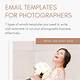 Wedding Photography Email Templates