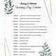 Wedding Schedule Template Google Docs