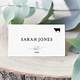 Wedding Seating Place Cards Template